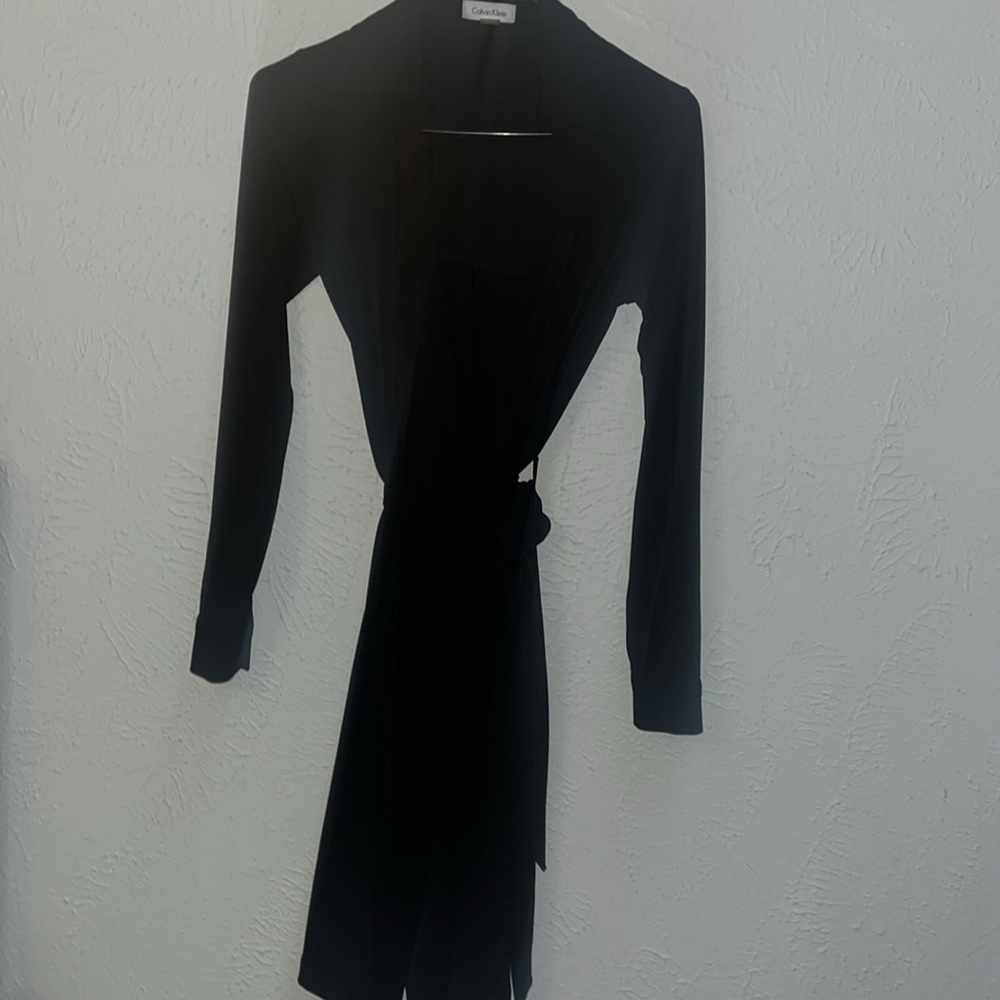 Pre owned Calvin Klein wrapped dress for women size 2